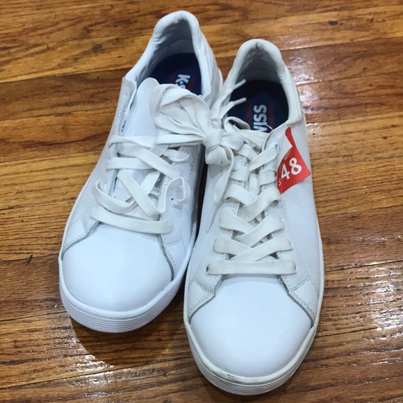 NEW K Swiss All White Sneakers - Picture 2 of 5